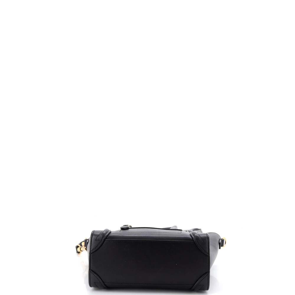 Celine Luggage Bag Smooth Leather Nano #248626C16B - Picture 4 of 7